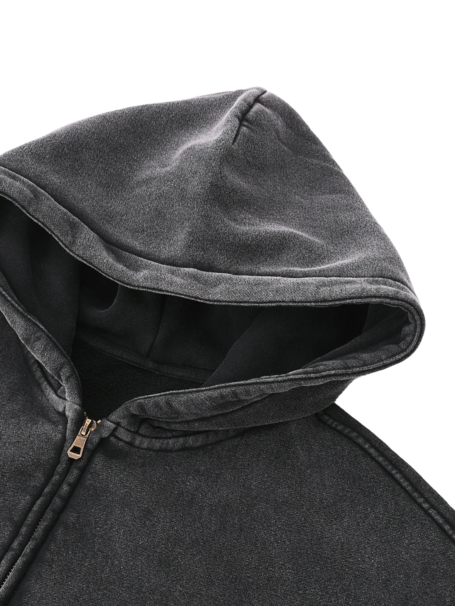 Passage Zip-Through Boxy Hoodie